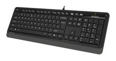 Клавиатура проводная A4TECH Fstyler FK10 USB черный серый