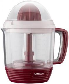 Соковыжималка Scarlett SC-JE50C08 25 Вт пластик красный белый