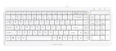 Клавиатура проводная A4TECH Fstyler FK15 USB белый