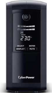 UPS CyberPower VP700EILCD {700VA/390W USB/RS-232/RJ11/45 (6 IEC С13)}