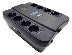 Источник бесперебойного питания Powercom ИБП Powercom SPD-550U LCD USB, ID(1456259), 550VA/330W, Линейно-интерактивный, аппроксимированная синусоида,