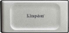 Внешний SSD диск 1.8 1 Tb USB Type-C Kingston XS2000 Portable серебристый SXS2000/1000G