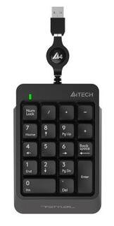 Клавиатура проводная A4TECH Fstyler FK13 USB серый