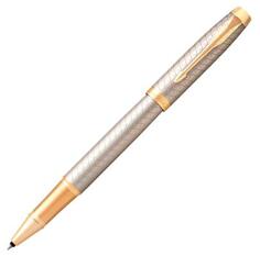 Ручка роллер Parker IM Premium T323 (CW1931686) Grey GT F черн. черн. подар.кор. сменный стержень 1стерж. кругл.