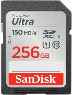 Карта памяти microSDXC 256 ГбGb SanDisk Ultra SDSDUNC-256G-GN6IN
