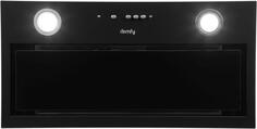 Вытяжка встраиваемая Domfy DM6036BB BG черный управление: кнопочное (1 мотор)