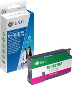Картридж струйный G&amp;G GG-F6U17AE 953XL пурпурный (26мл) для HP OJ Pro 7740/8210/8218/8710/8715