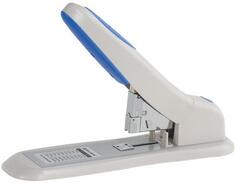 Степлер МОЩНЫЙ №24/6-23/24 BRAUBERG Heavy duty PRO, до 200 листов, эргономичный, серо-синий, 227662