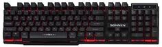 Клавиатура проводная Sonnen KB-7010 USB черный 512653