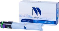 Тонер-картридж NVP совместимый NV-MP C2551 Cyan для Ricoh Aficio MP C2031/ C2051/ C2051AD/ C2501/ C2531/ C2551/ C2551AD (9500k)