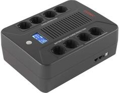 Линейно-интерактивный ИБП ДКС серии Info PDU, 800 ВА/480 Вт, 1/1,8xSchuko, LCD, 1x8Aч DKC