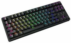 Механическая клавиатура Durgod Cavalry 87 - BLACK, TKL, PBT Double-shot keycaps, Hot-swap, RGB, Kailh turbo-Red switch