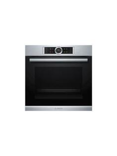 Встраиваемый электрический духовой шкаф Bosch HBG655BS1M Series 8, 595x594x548, 71 л, 3600 Вт 13 режимов гриль EcoClean 4D HotAir 10 автопрограмм