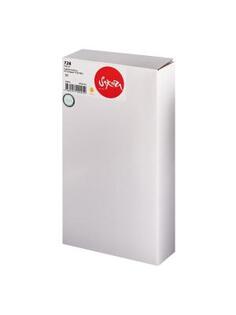 Струйный картридж Sakura F9K15A (№728 Yellow) для HP Designjet T730/T830, пигментный тип чернил, желтый, 300 мл.
