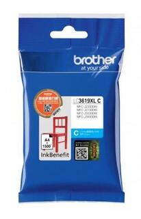 Картридж Brother LC3619XLC для Brother MFC-J3530DW/J3930DW голубой 1500стр