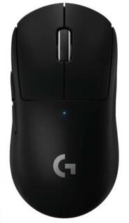 Мышь беспроводная Logitech PRO X SUPERLIGHT чёрный USB + радиоканал 910-005880