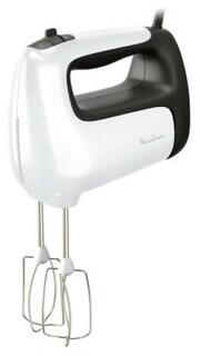 Миксер ручной Moulinex HM460110 500 Вт белый черный
