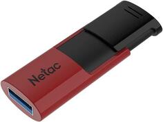 Флешка 128Gb Netac U182 USB 3.0 черный красный