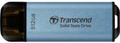 Накопитель SSD Transcend USB-C 512GB TS512GESD300C ESD300 голубой