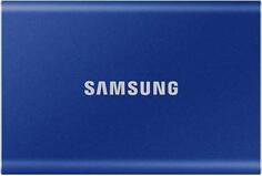 Жесткий диск SSD Samsung 1TB T7 Touch, USB Type-C, R/W 1000/1050MB/s, Blue MU-PC1T0H/WW