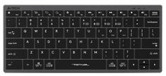 Клавиатура беспроводная A4TECH FBX51C USB + Bluetooth серый