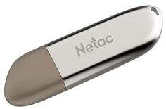 Флеш Диск Netac U352 32Gb &lt;NT03U352N-032G-30PN&gt;, USB3.0, с колпачком, металлическая