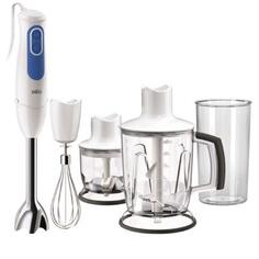 Блендер погружной Braun MQ3045 APERITIVE 700Вт белый синий
