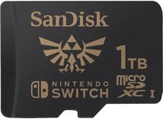 Карта памяти microSDXC 1000 ГбGb SanDisk Nintendo Switch SDSQXAO-1T00-GN6ZN