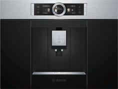 Встраиваемая кофемашина Bosch CTL636ES1 черно-серебристый