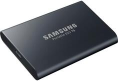 Внешний SSD диск 1.8 2 Tb USB Type-C Samsung T7 серый MU-PC2T0T/WW