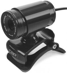 0721157 Black, Веб-камера с матрицей 0,3 МП, разрешение видео 640х480, USB 2.0, встроенный микрофон, ручная фокусировка, крепление на мониторе, длина CBR