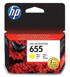 Картридж HP CZ112AE (№655) желтый, DJ IA 3525/4615/4625/5525, 600стр