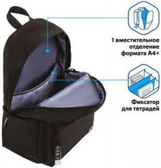 Рюкзак BRAUBERG FASHION CITY, универсальный, Friendly cats, 44х31х16 см, 229965