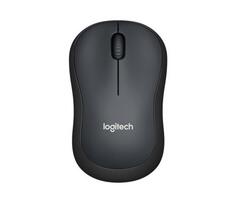 Мышь беспроводная Logitech Wireless Mouse M220 чёрный серый USB + радиоканал 910-004878