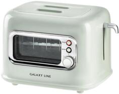 Тостер Galaxy Line GL 2914 900Вт мятный