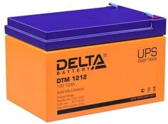 Батарея Delta DTM 1212 12A/hs 12W Дельта