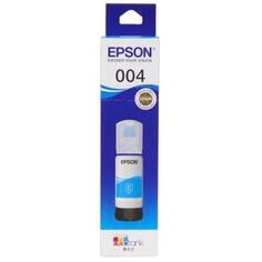 004 Контейнер с чернилами Epson C13T00U280, 65 мл, голубой