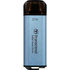 Накопитель SSD Transcend USB-C 2TB TS2TESD300C ESD300 голубой