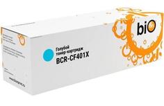 Bion CF401X Картридж HB-CF400X для HP CLJ M252/252N/252DN/252DW/277n/277DW, №201X (2&#039;300 стр.) Голубой