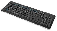 Клавиатура беспроводная Oklick 870S USB + Bluetooth черный