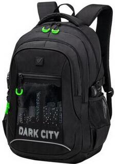 Рюкзак BRAUBERG Dark city 26 л черный