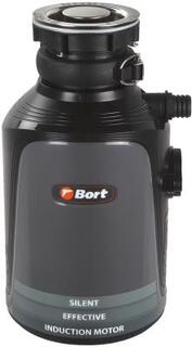 Измельчитель пищевых отходов Bort Alligator, 560 Вт., объём 1 450 мл., пневмовыключатель