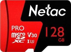 Netac MicroSD card P500 Extreme Pro 128GB, retail version w/o SD adapter