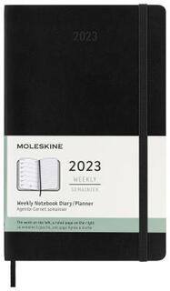 Еженедельник датированный Moleskine Classic WKNT Large Soft 130x210 мм искусственная кожа 3-028/04