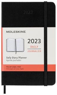 Ежедневник датированный Moleskine Classic Daily Pocket A6 искусственная кожа