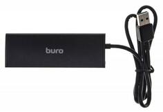 Концентратор USB 3.0 BURO BU-HUB4-0.5-U3.0 4 4 х USB 3.0 черный