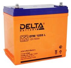 Батарея Delta DTM 1255 L 55Ач 12B Дельта