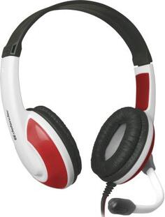 Наушники Defender Warhead G-120 белый красный