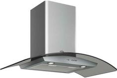 Вытяжка каминная Elikor Аметист 90Н-650-К3Д нержавеющая сталь/тонировка