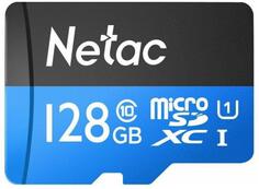 Карта памяти NeTac P500 Standard MicroSDXC 128GB U1/C10 up to 80MB/s, retail pack card only
